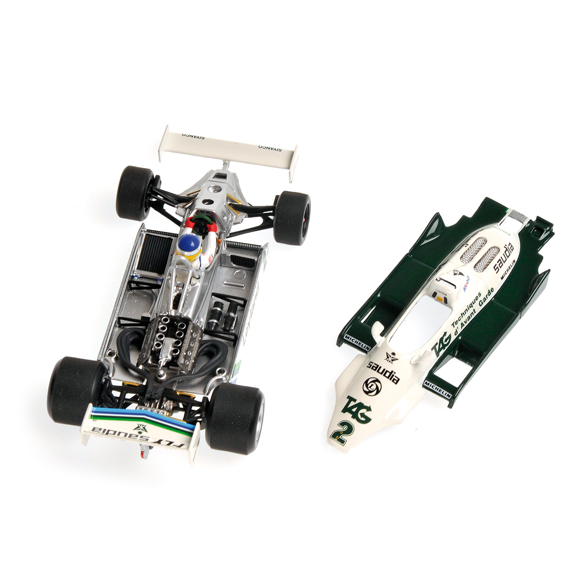 WILLIAMS FORD FW07C - CARLOS REUTEMANN - 1981 - WITH ENGINE