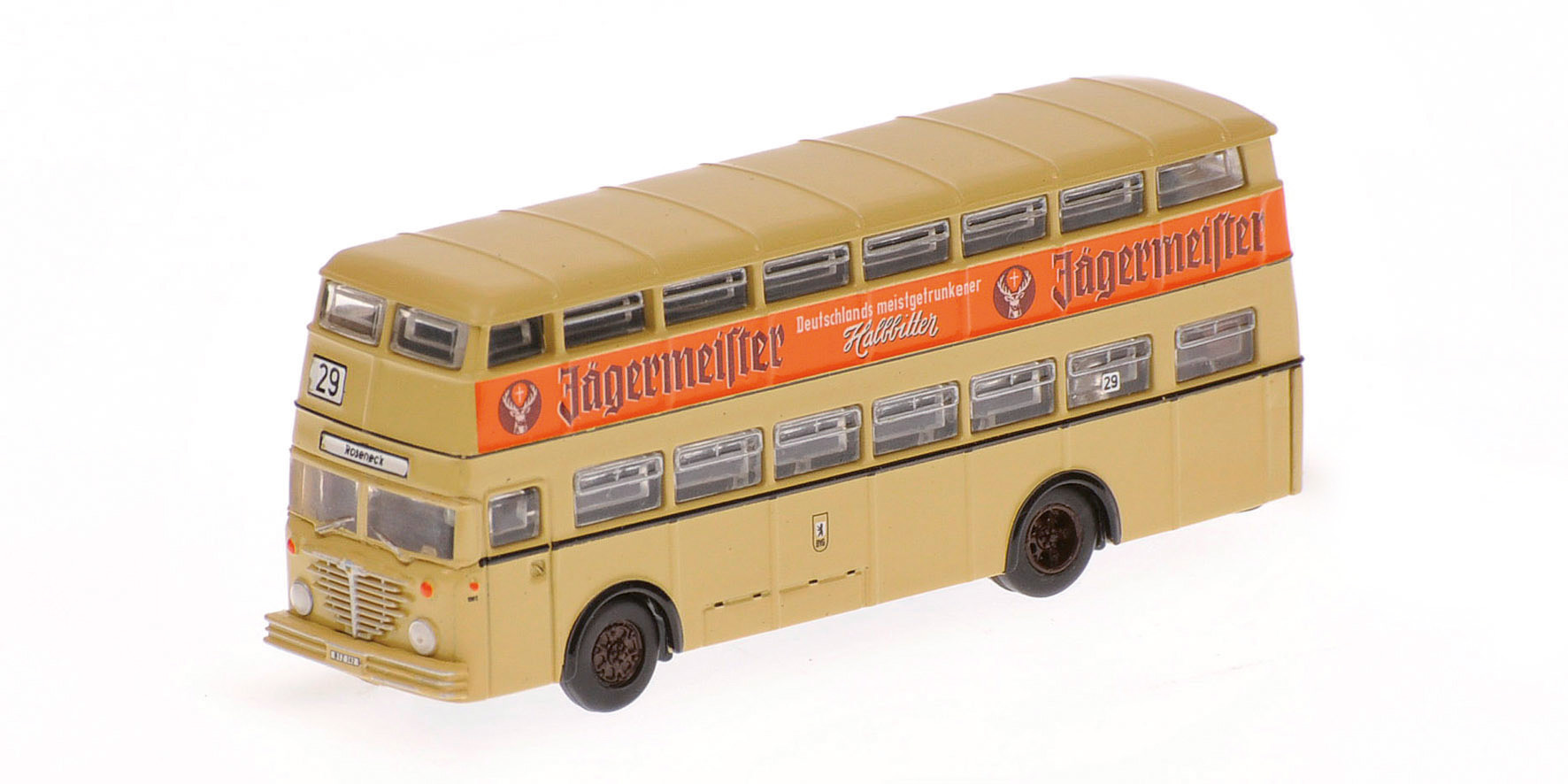 BUESSING D2U DOPPELDECKER - 1958 - 'JÄGERMEISTER'