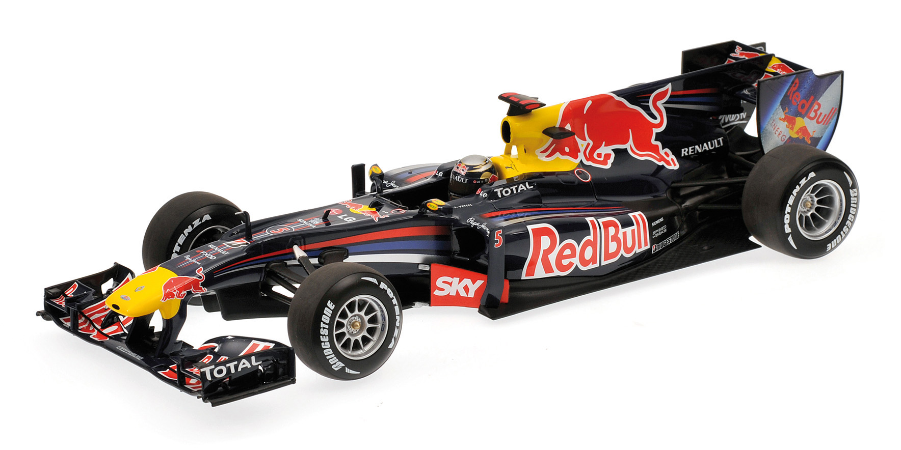 RED BULL RACING RENAULT RB6 - SEBASTIAN VETTEL - BRAZILIAN GP WINNER 2010