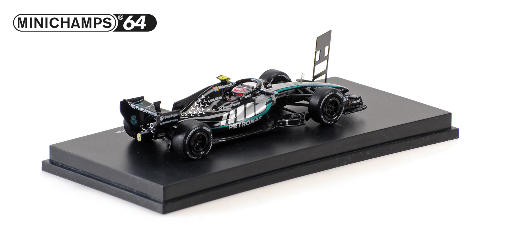 MERCEDES-AMG PETR. F1 TEAM W17 - KIMI ANTONELLI – WINNER CHINESE GP 2026 W/PITBOARD