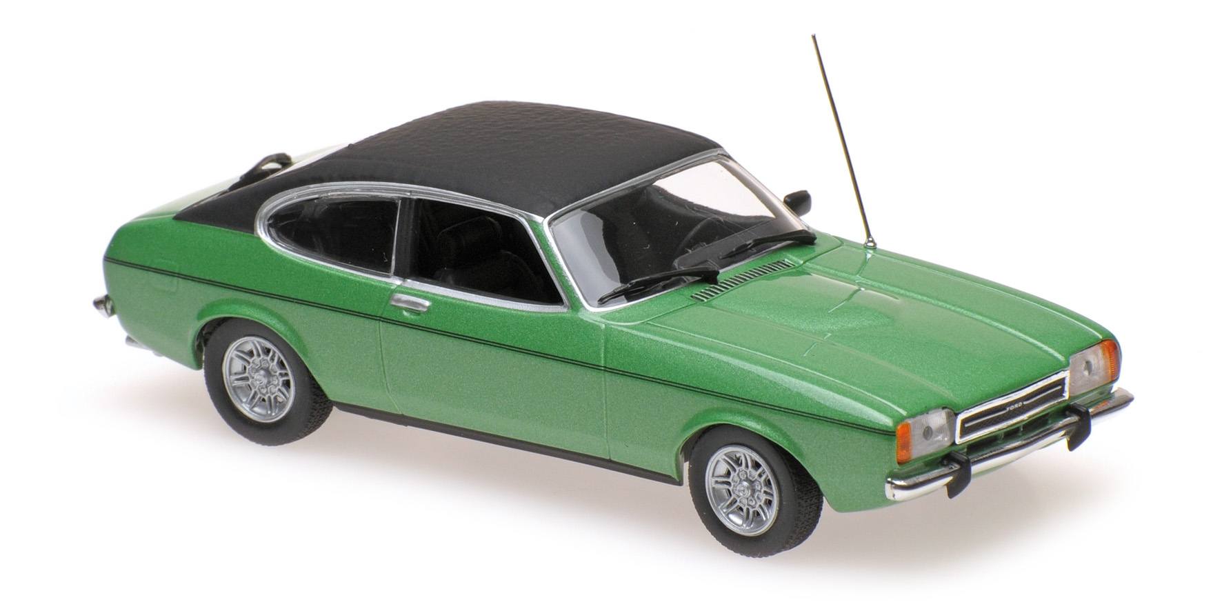 FORD CAPRI II - 1974 - GREEN METALLIC
