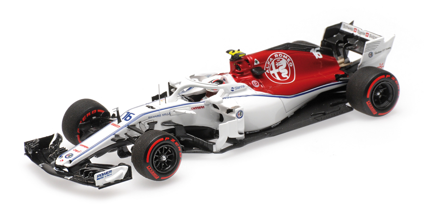 ALFA ROMEO SAUBER F1 TEAM FERRARI C37 - CHARLES LECLERC - ABU DHABI GP - 2018