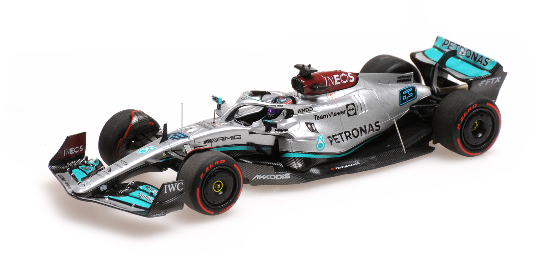 MERCEDES-AMG PETRONAS FORMULA ONE TEAM F1 W13 E PERFORMANCE - GEORGE RUSSELL - BAHRAIN GP 2022