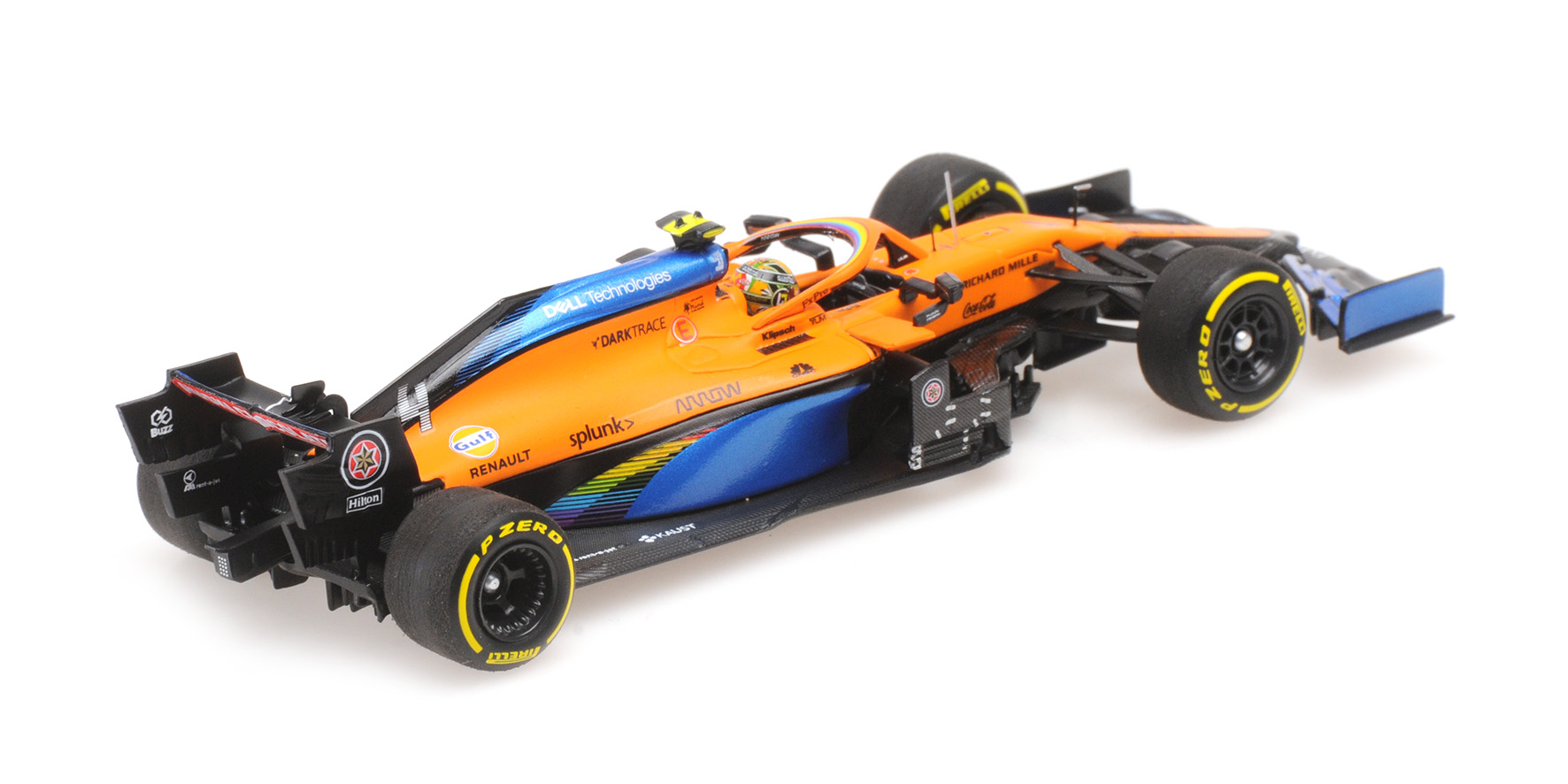 MCLAREN RENAULT MCL35 - LANDO NORRIS - 4TH PLACE ITALIAN GP 2020