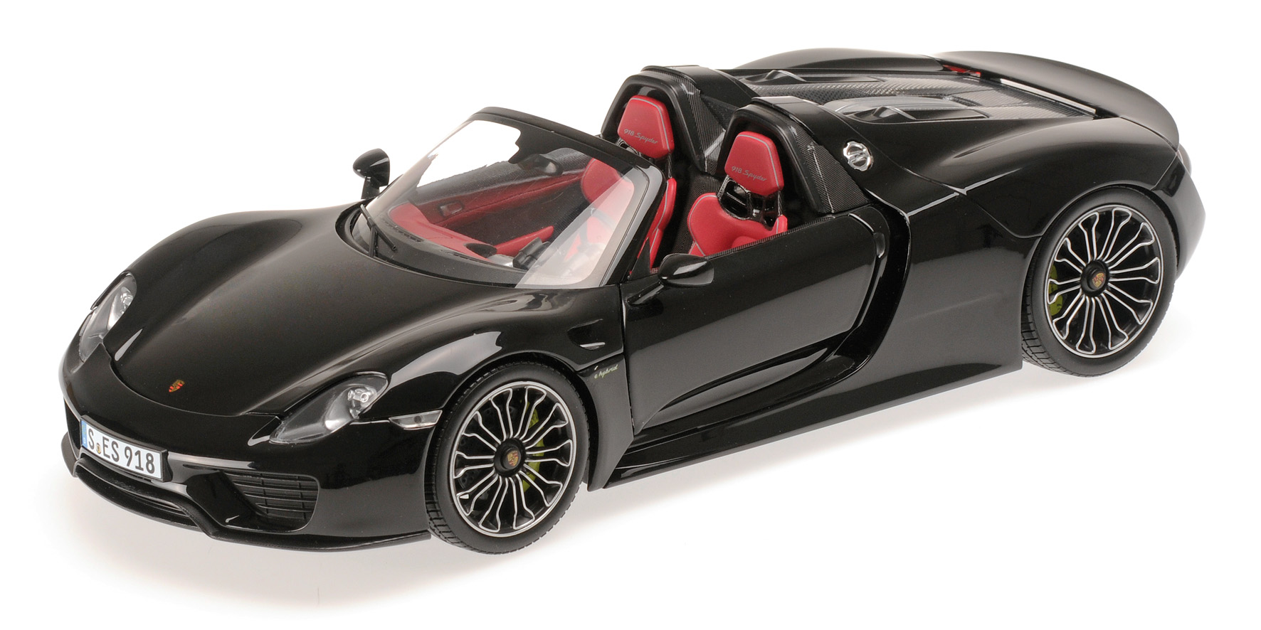 PORSCHE 918 SPYDER - 2013 - BLACK METALLIC