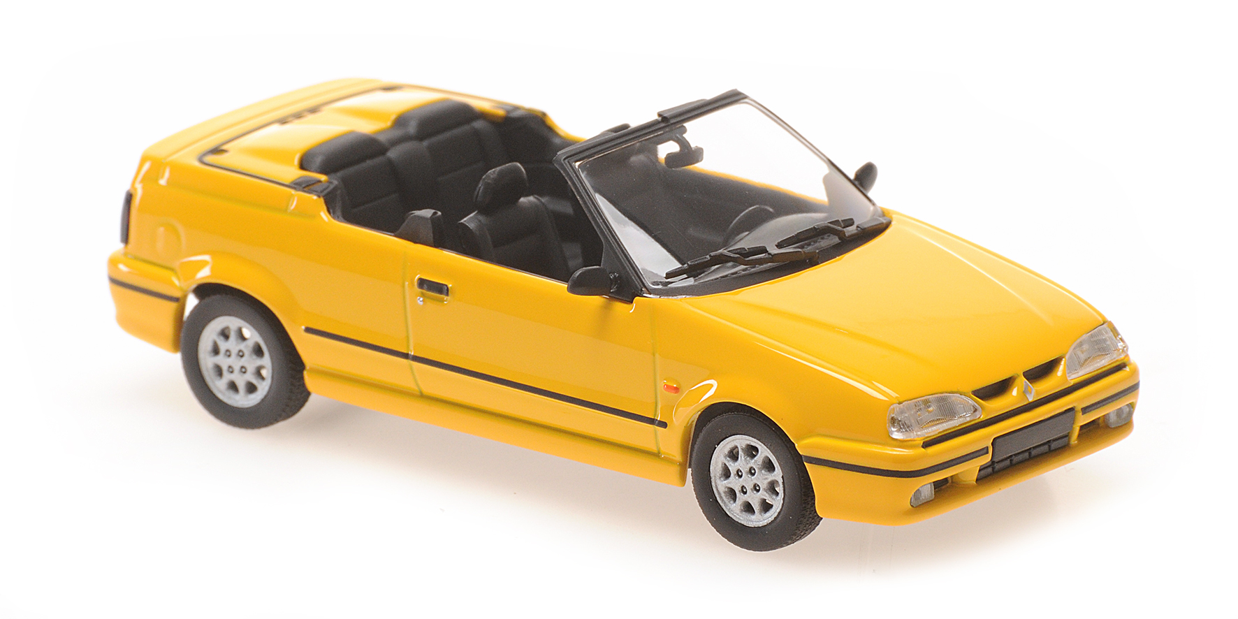 RENAULT 19 CABRIOLET - 1992 - YELLOW