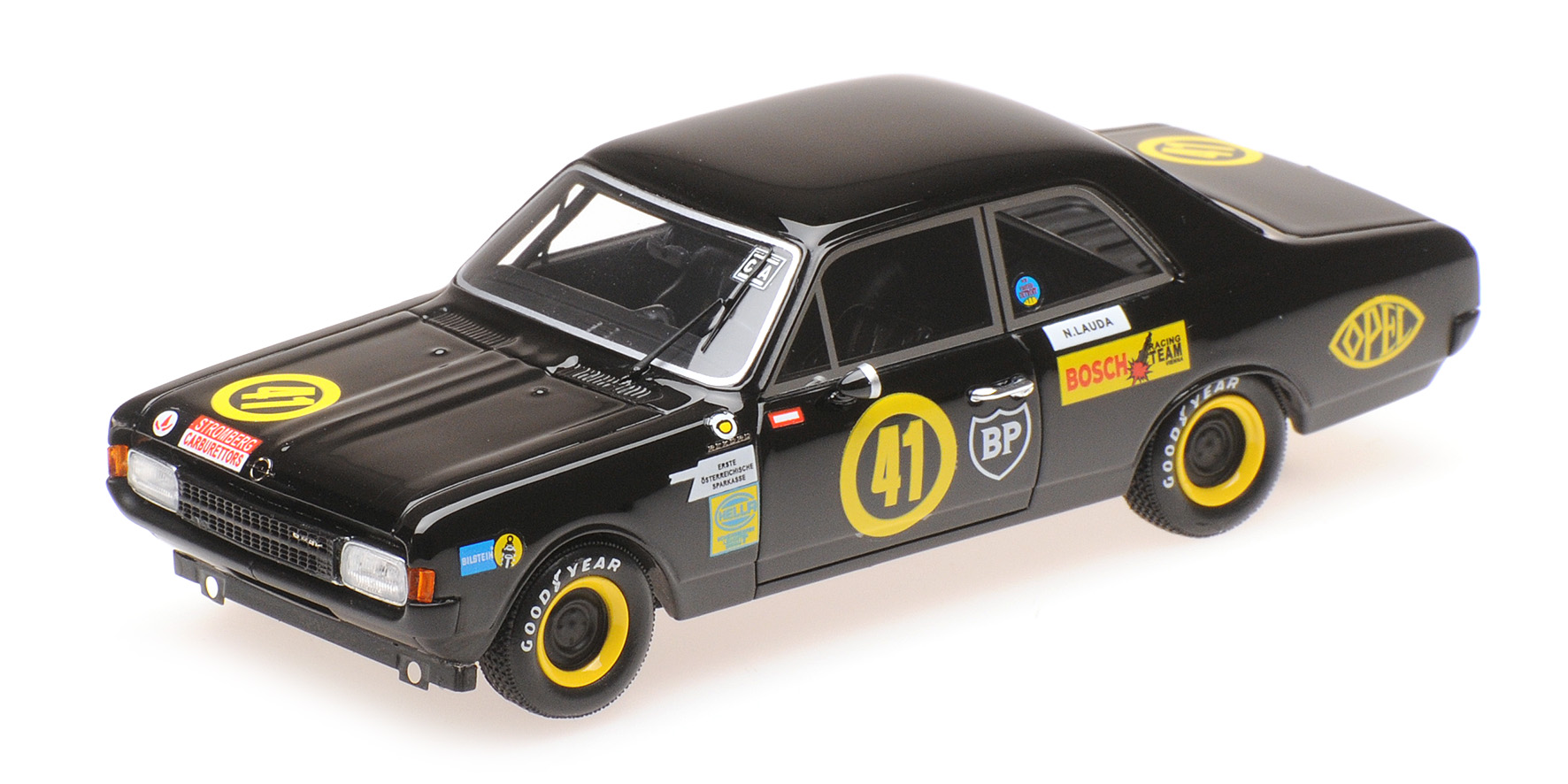 OPEL REKORD 1900 'SCHWARZE WITWE' - NIKI LAUDA - TULLN-LANGENLEBARN 1969