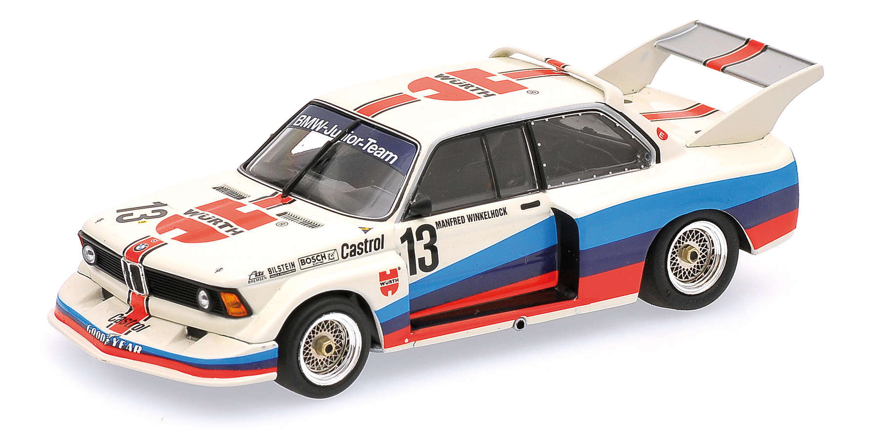 BMW 320I GR.5 - 'WUERTH' - BMW JUNIOR TEAM - MANFRED WINKELHOCK - DRM 1977