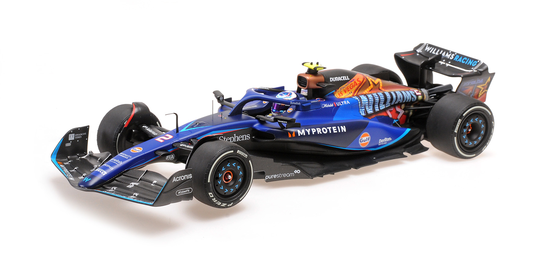 WILLIAMS RACING FW45 - LOGAN SARGEANT - LAS VEGAS GP - 2023