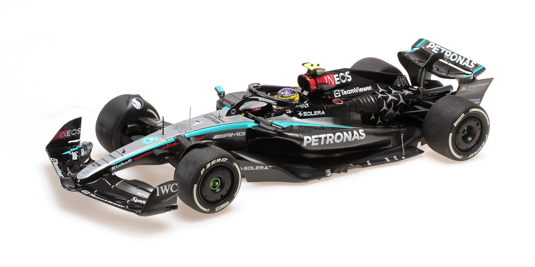 MERCEDES-AMG PETRONAS FORMULA ONE TEAM F1 W15 E PERFORMANCE - LEWIS HAMILTON - 2024