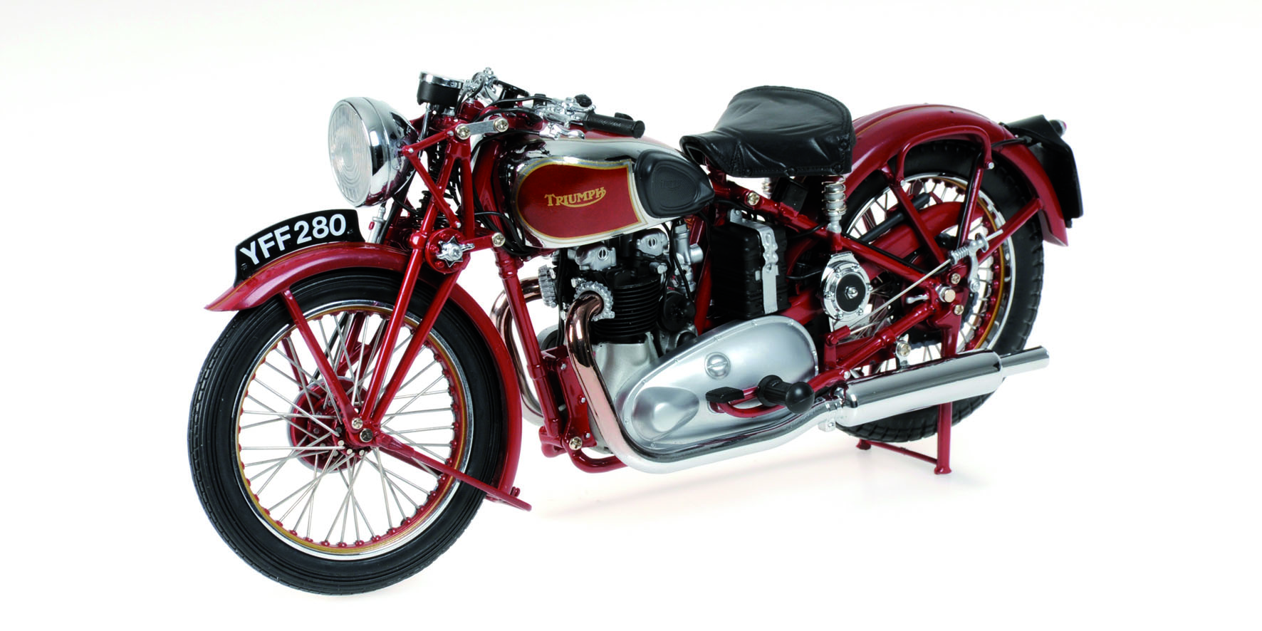 TRIUMPH SPEED TWIN - 1939 - RED