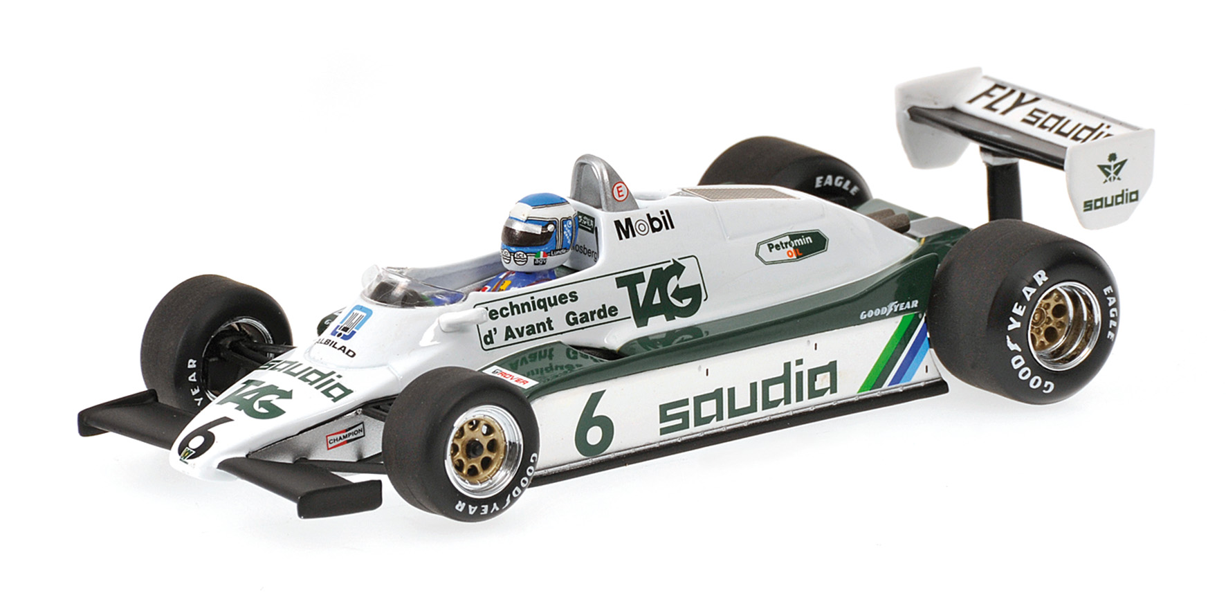 WILLIAMS FORD FW08 - KEKE ROSBERG - WORLD CHAMPION 1982