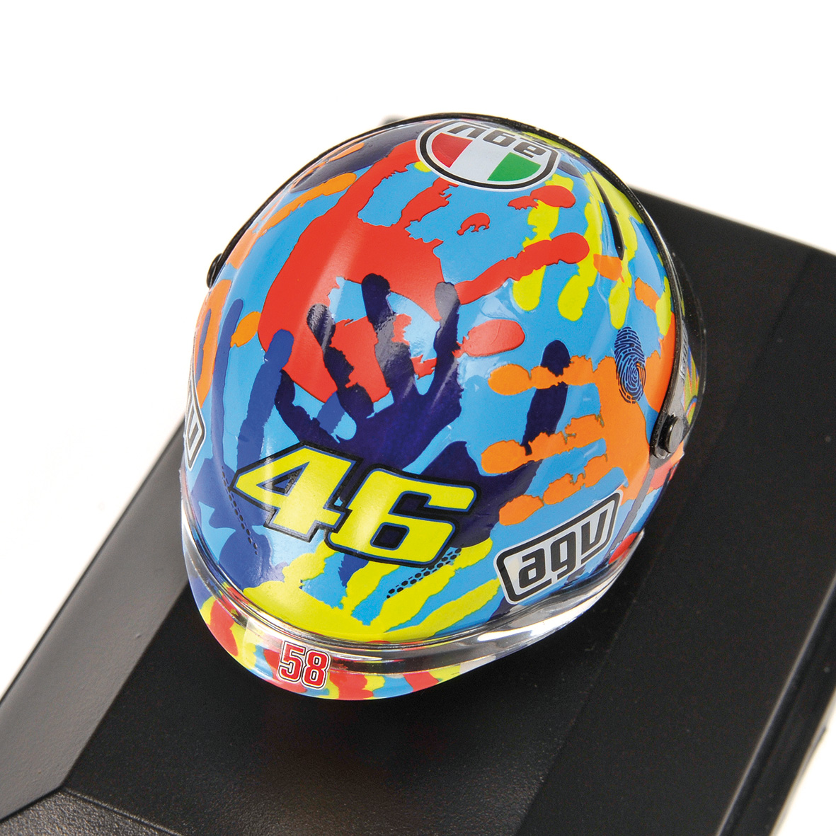AGV HELMET - VALENTINO ROSSI - MOTOGP MISANO 2014