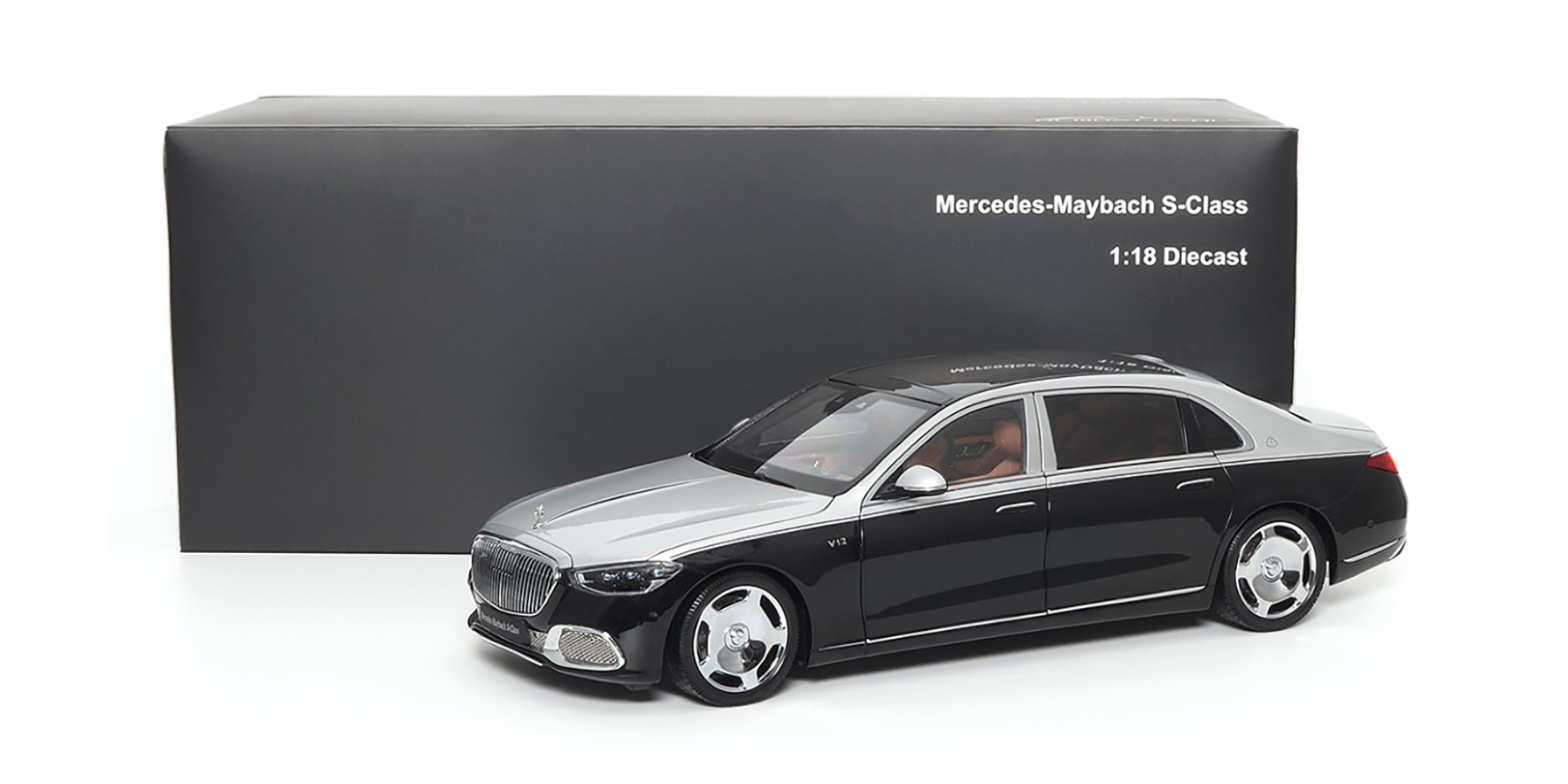 MERCEDES-MAYBACH-S-CLASS 2021 - HIGHTECH SILVER/OBSIDIAN BLACK