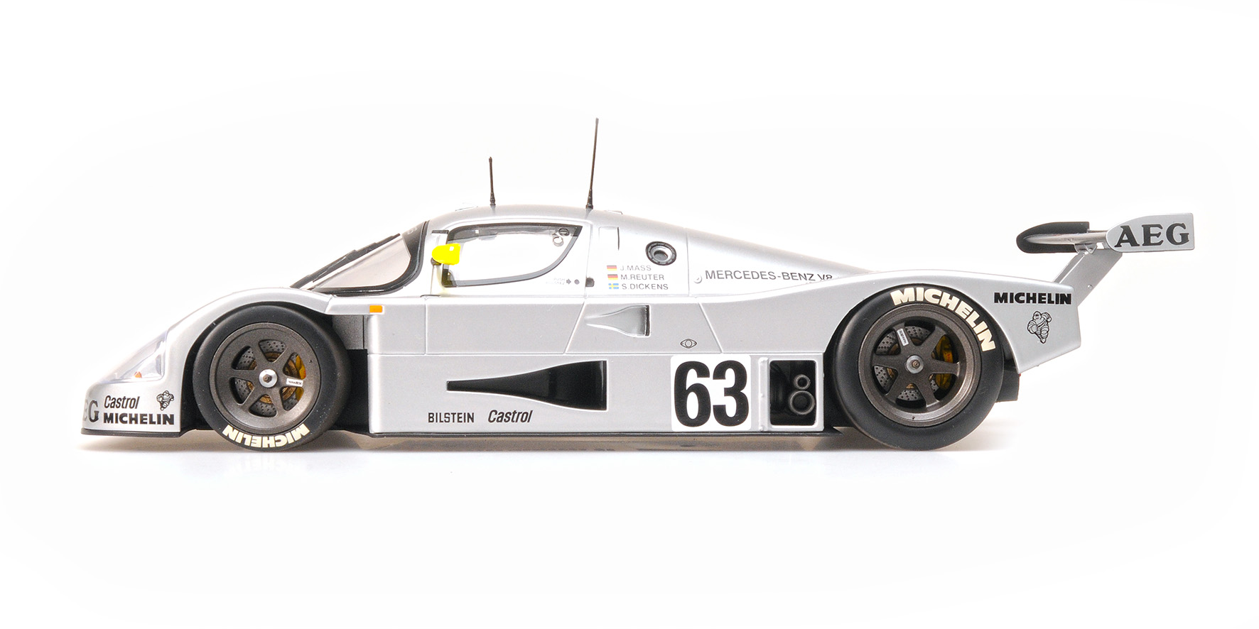 SAUBER MERCEDES C9 - MASS/REUTER/DICKENS - WINNER 24H LE MANS 1989