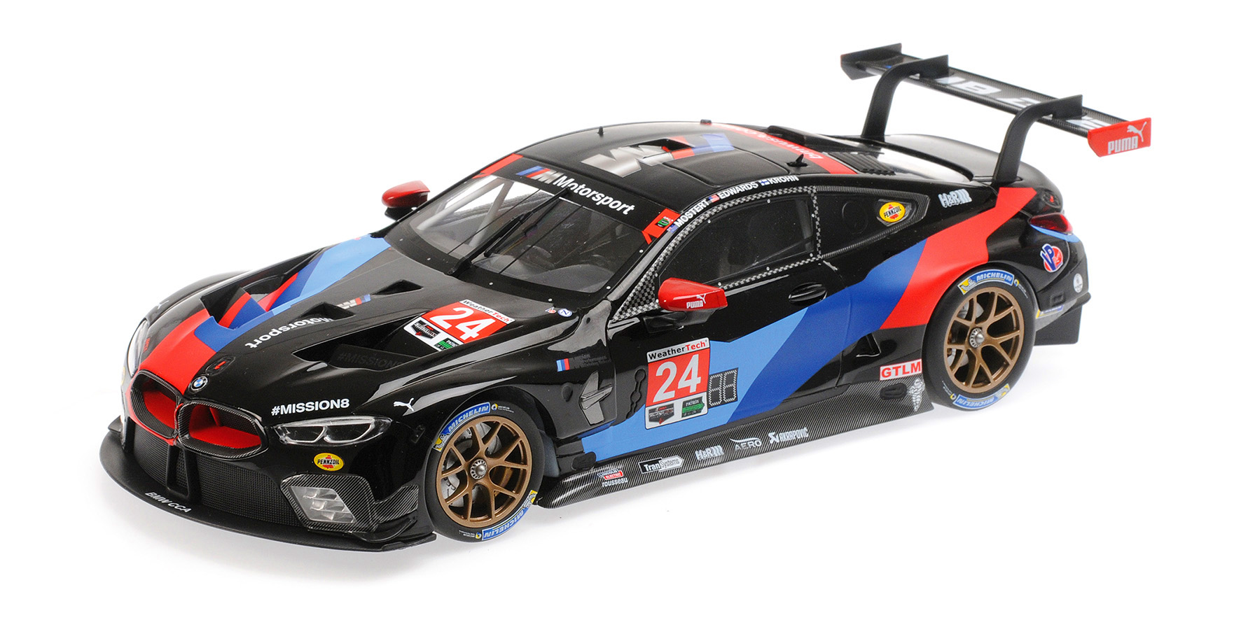 BMW M8 GTE - BMW TEAM RLL - EDWARDS/KROHN/MOSTERT - 3RD CLASS PETIT LE MANS 2018