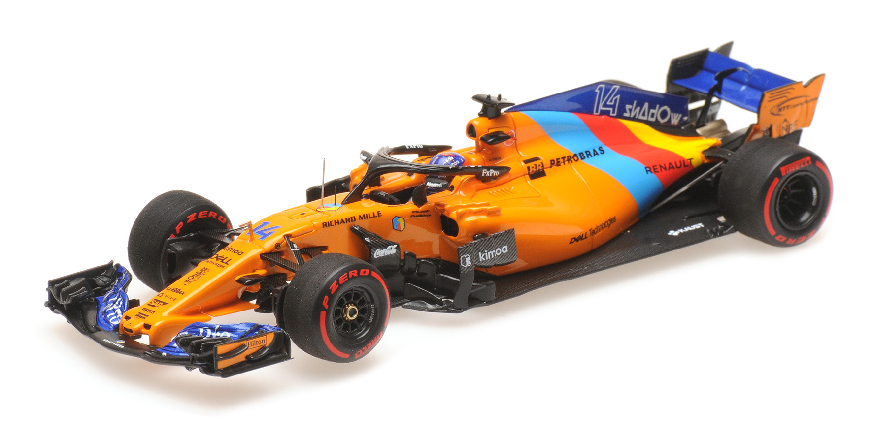 MCLAREN RENAULT MCL33 - FERNANDO ALONSO - LAST F1 RACE - ABU DHABI GP 2018