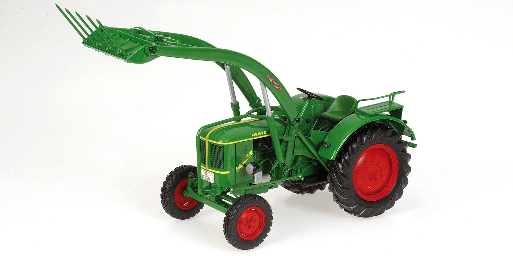DEUTZ F2L 514 - FARM TRACTOR WITH FRONTLOADER