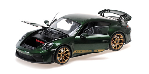 PORSCHE 911 (992.2) GT3 - 2025 - GREEN METALLIC W/GOLDEN WHEELS