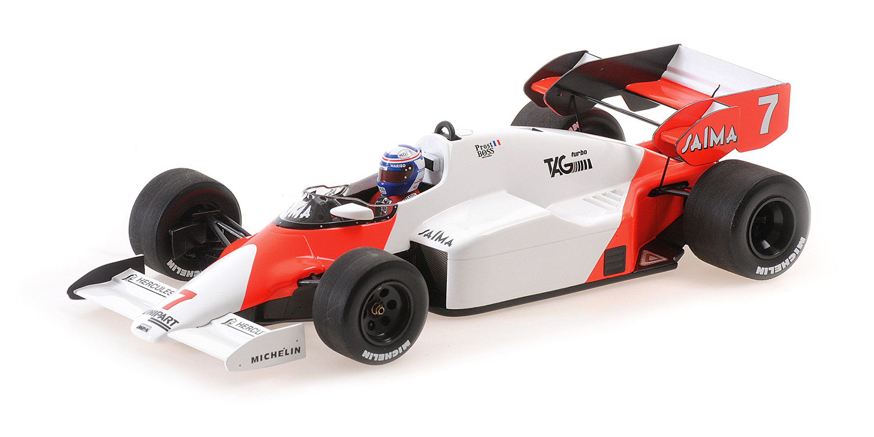 MCLAREN TAG MP4/2 A. PROST - WINNER PORTUGESE GP 1984
