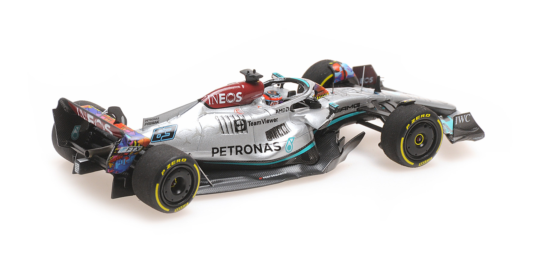 MERCEDES-AMG PETRONAS FORMULA ONE TEAM F1 W13 E PERFORMANCE - GEORGE RUSSELL - MIAMI GP 2022