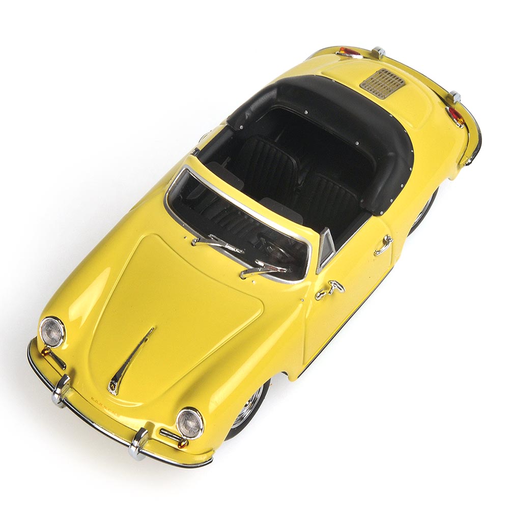 PORSCHE 356 B CABRIOLET - 1960 - YELLOW