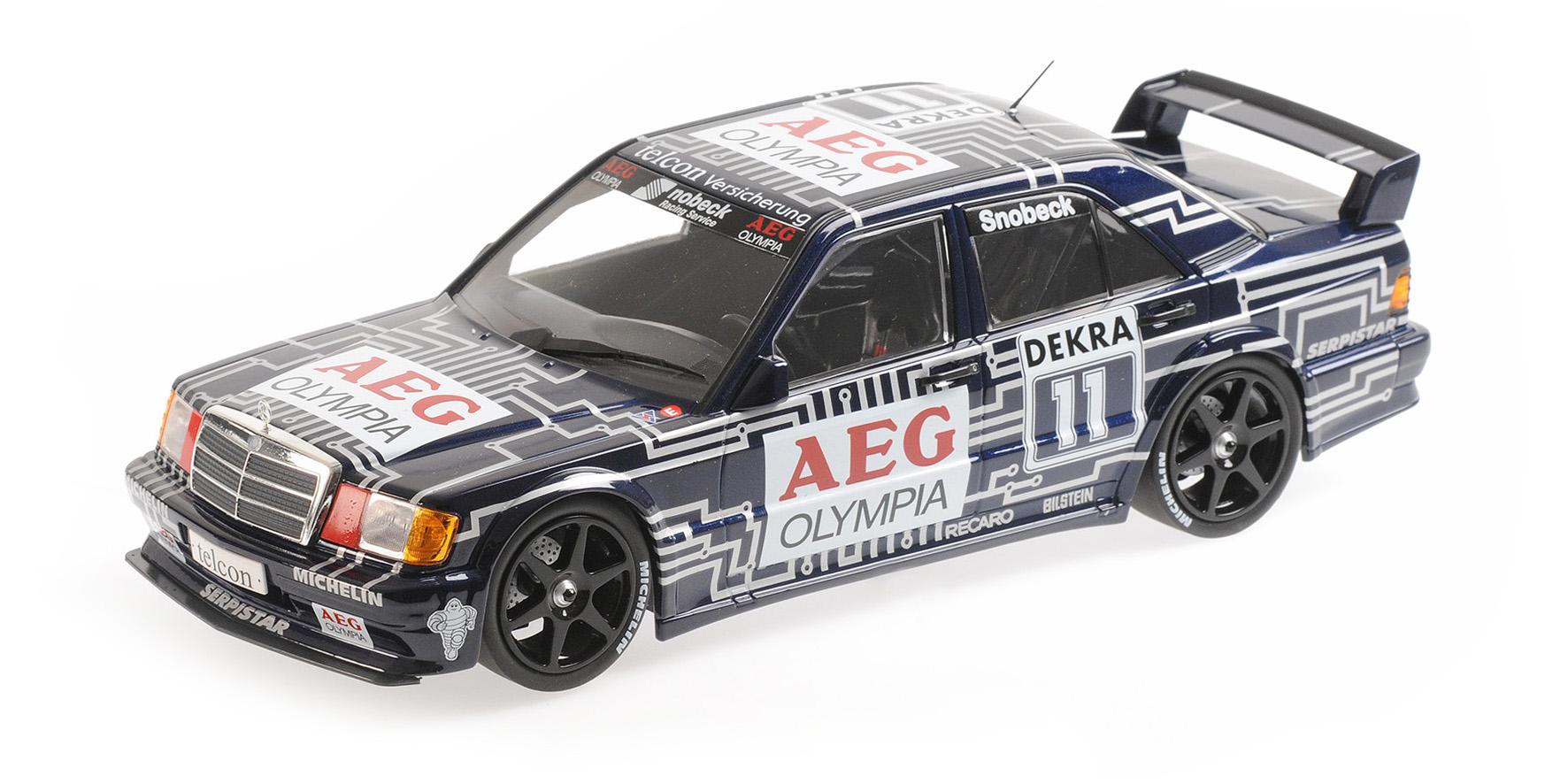 MERCEDES-BENZ 190E 2.5-16 EVO 1 - TEAM SNOBECK-MERCEDES - DANY SNOBECK - DTM 1989