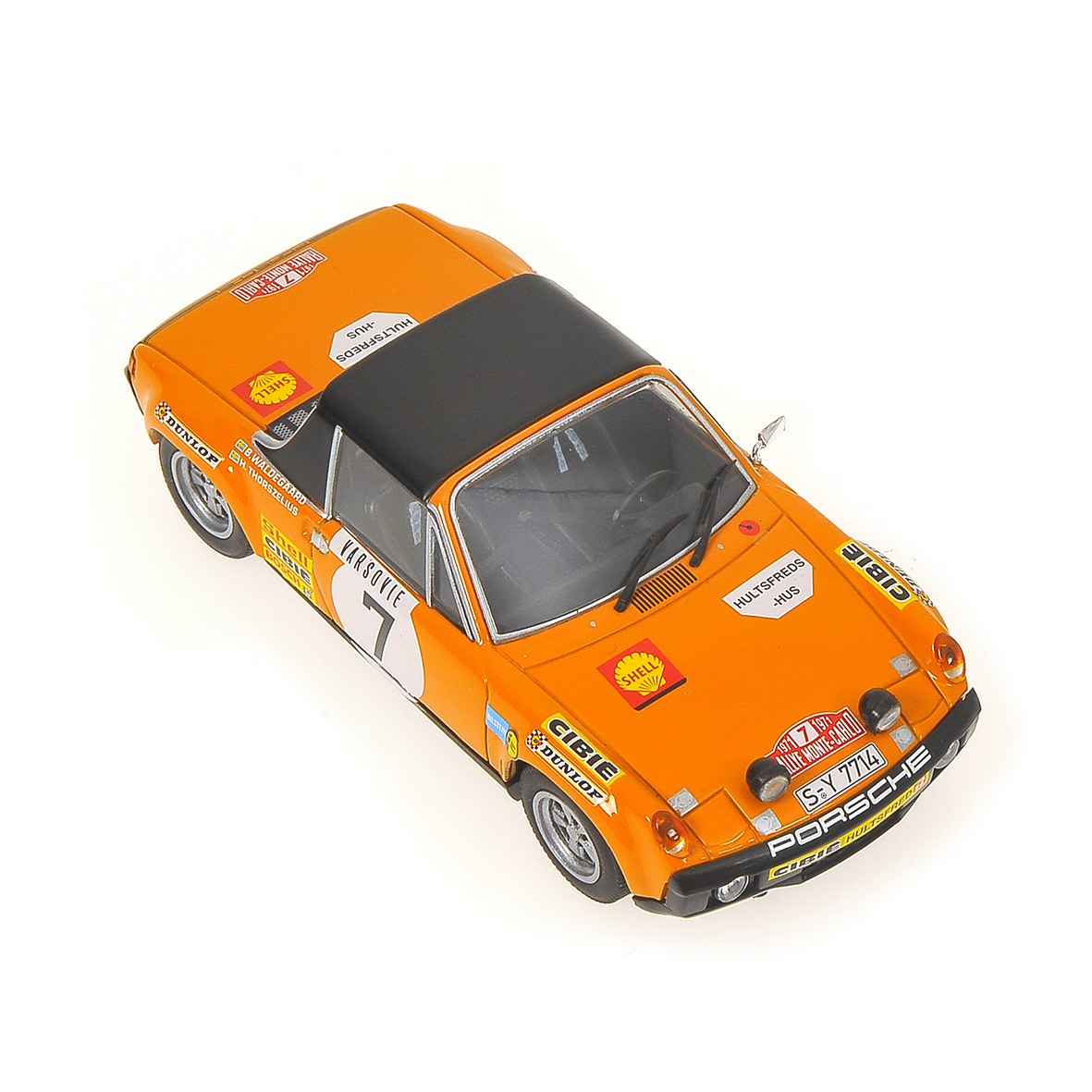 PORSCHE 914/6 - WALDEGAARD/THORSZELIUS - MONTE CARLO RALLY - 1971