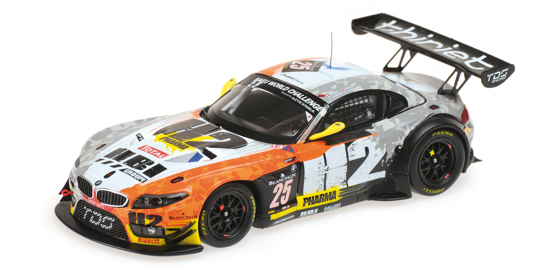 BMW Z4 GT3 - TDS RACING - HASSID/BADEY/THIRIET/BECHE - 24H SPA  2013