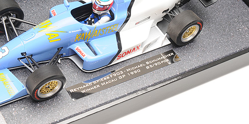 REYNARD SPIESS F903 - MICHAEL SCHUMACHER - WINNER MACAU GP 1990 - EXCLUSIVE FOR MINICHAMPS.DE