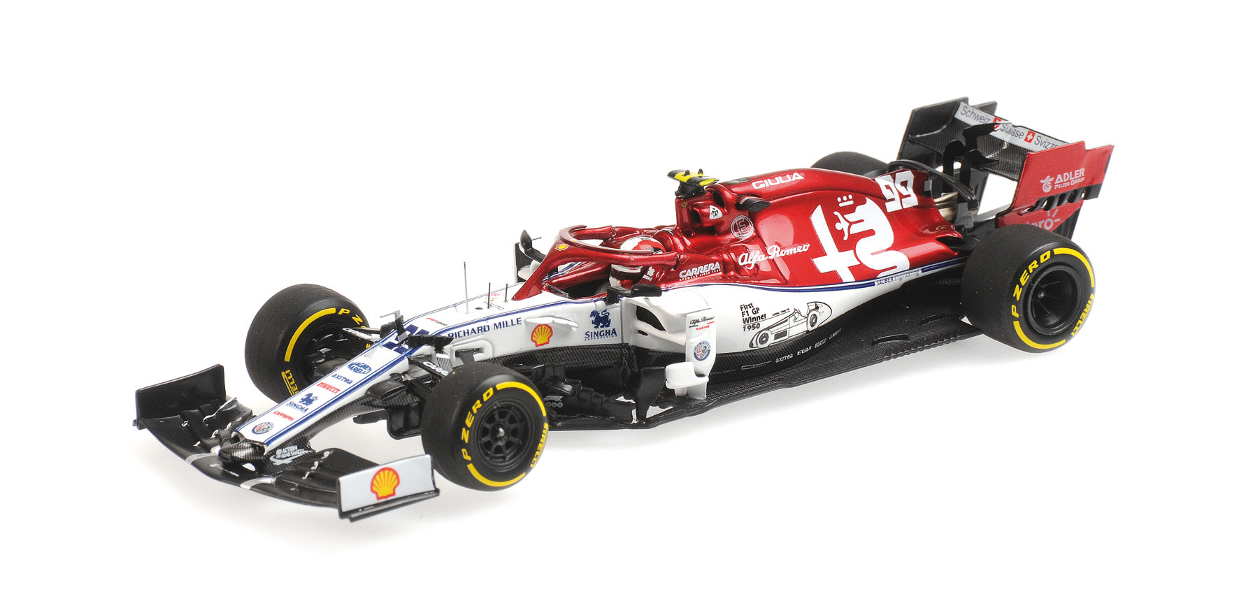 ALFA ROMEO RACING C38 - ANTONIO GIOVINAZZI - CHINESE GP 2019