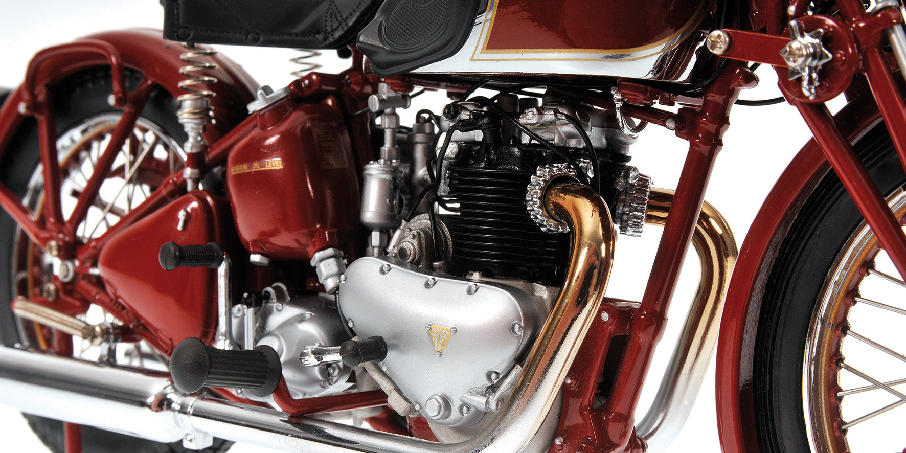 TRIUMPH SPEED TWIN - 1939 - RED