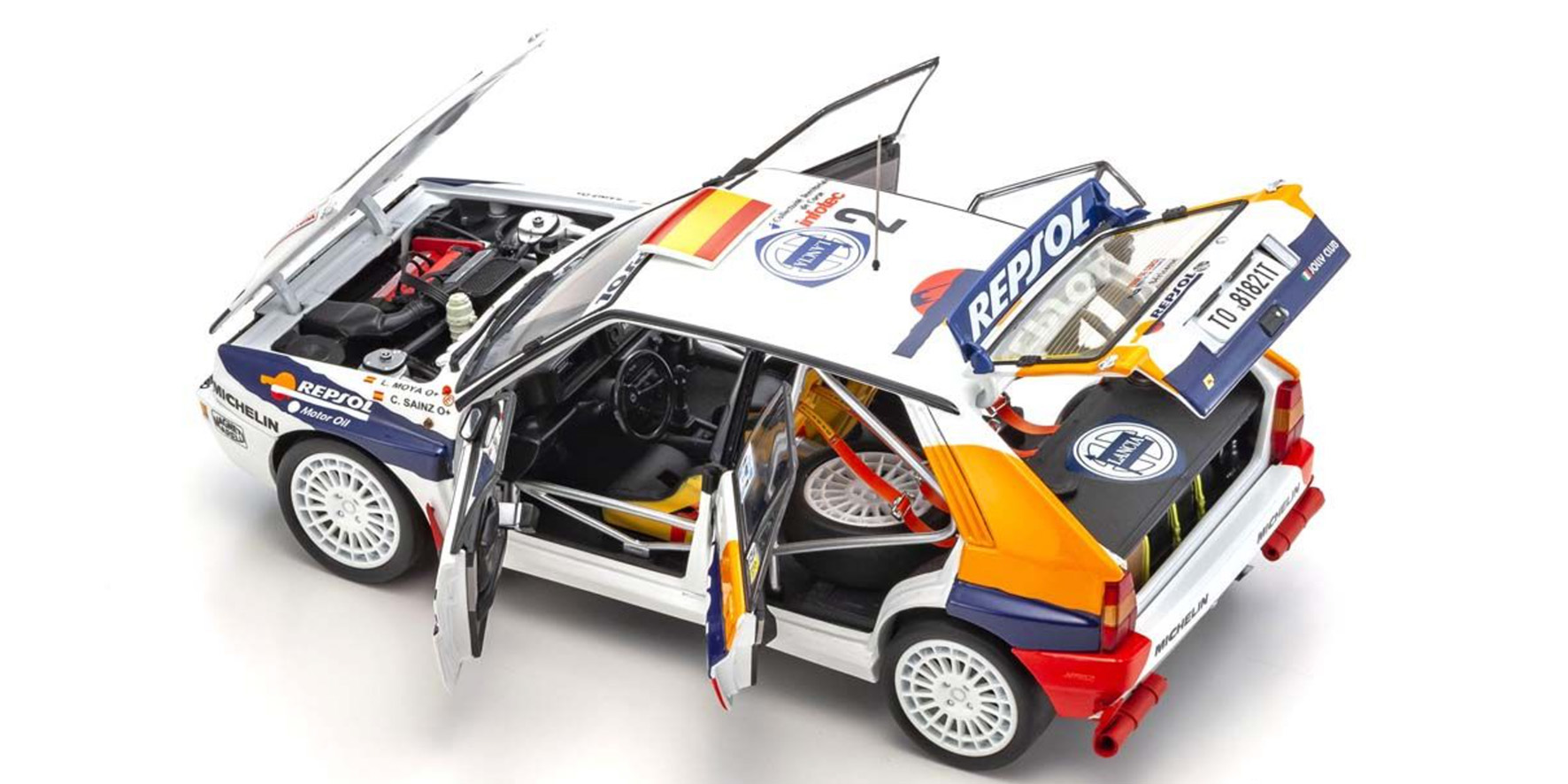 LANCIA DELTA HF INTEGRALE EVOLUTIONE 1992 #2 TOUR DE CORSE (08348J)