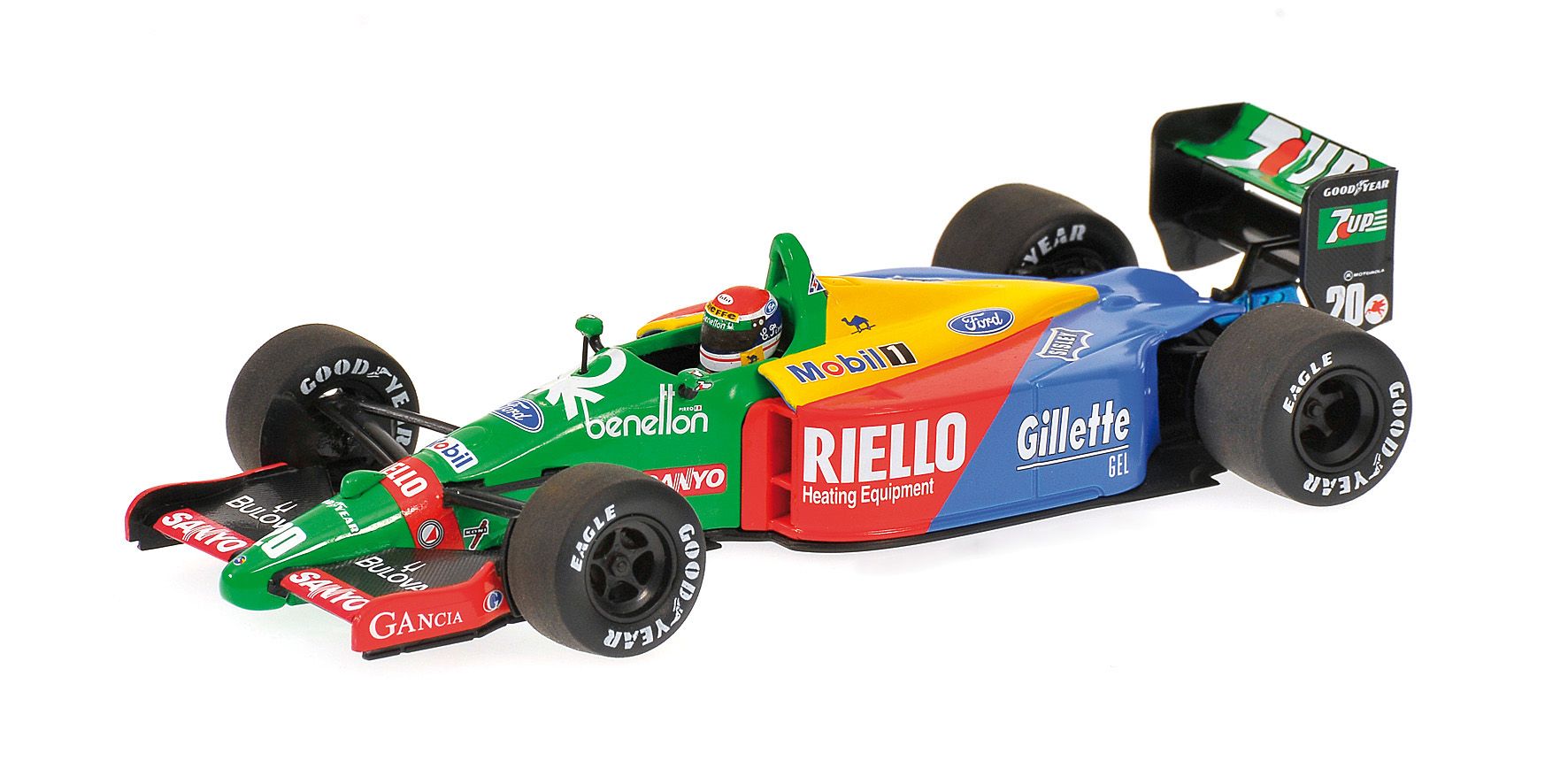 BENETTON FORD B189 - EMANUELE PIRRO - 1989
