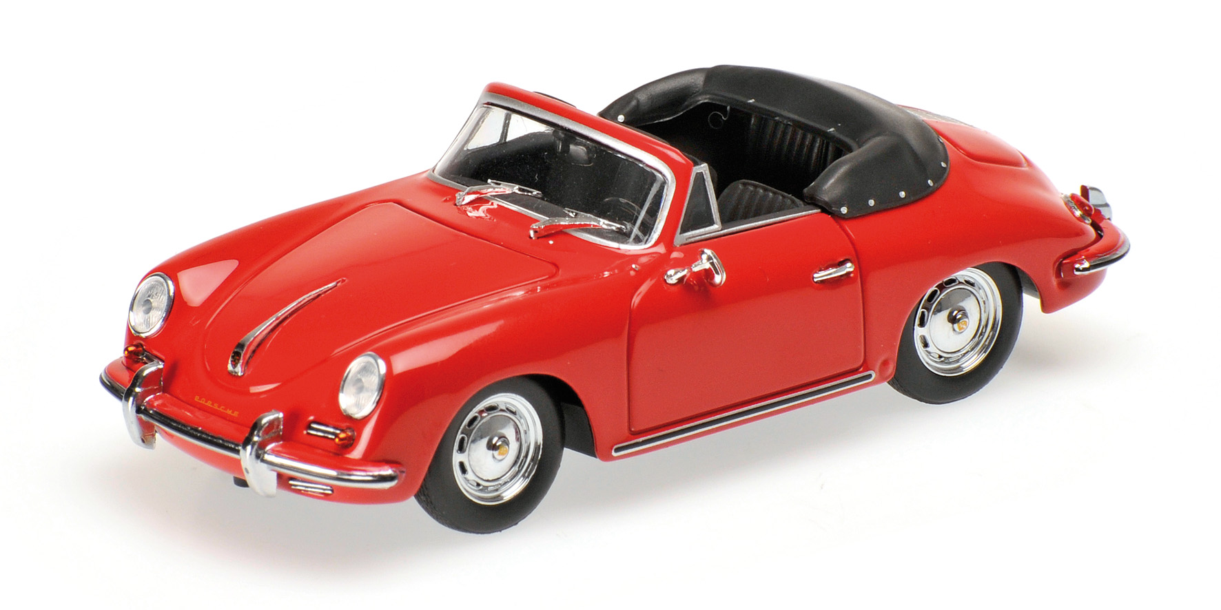 PORSCHE 356 B CABRIOLET - 1960 - RED