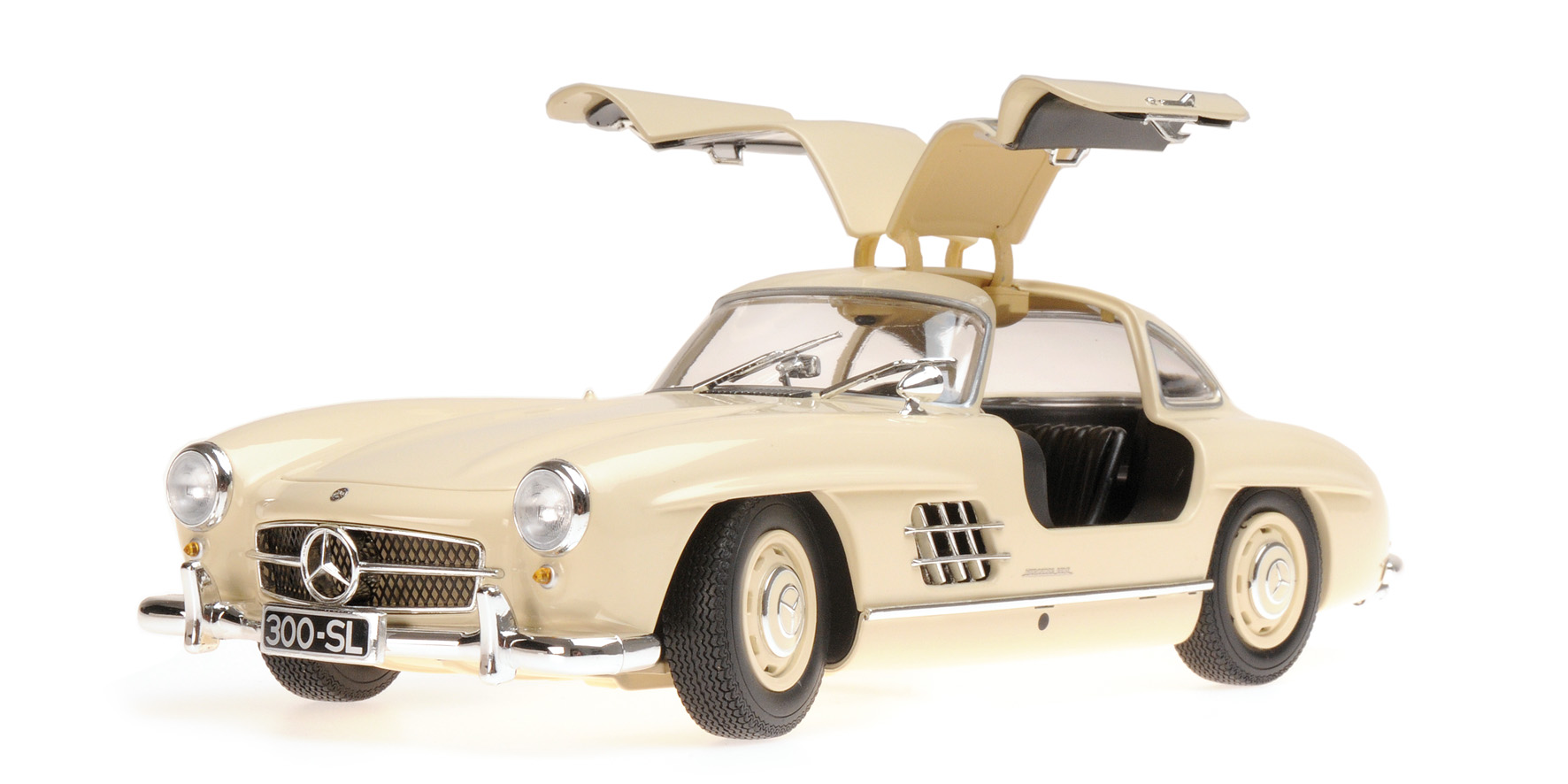 MERCEDES-BENZ 300 SL (W198) - 1955 - CREME