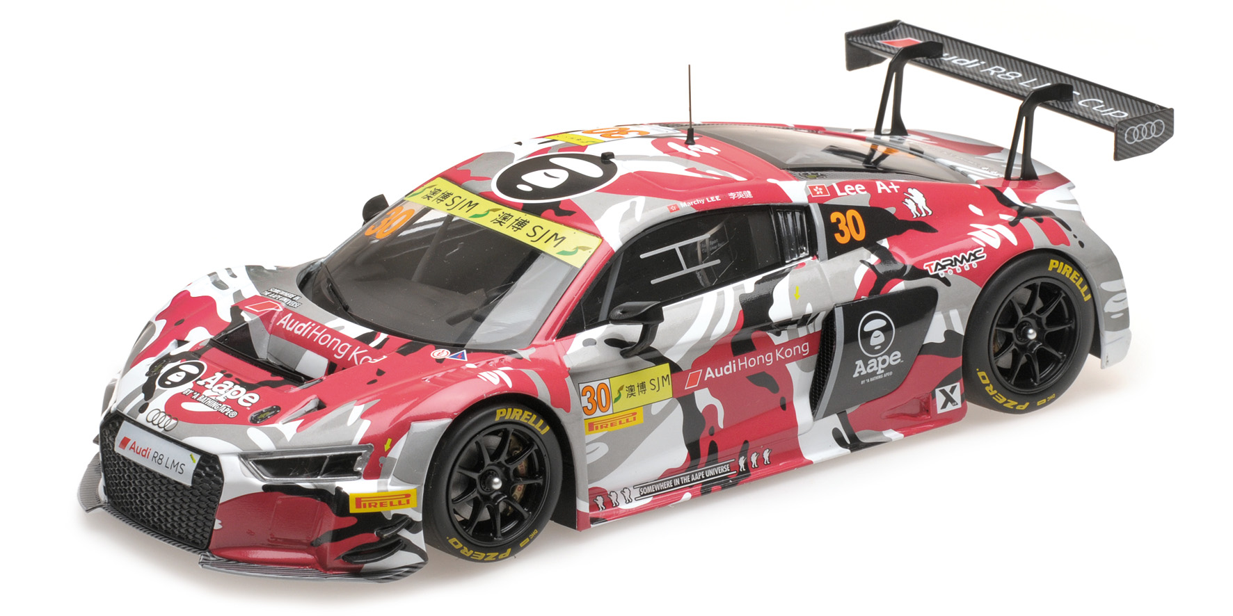 AUDI R8 LMS - AAPE/AUDI HONG KONG - MARCHY LEE - FIA GT WORLD CUP MACAU 2015