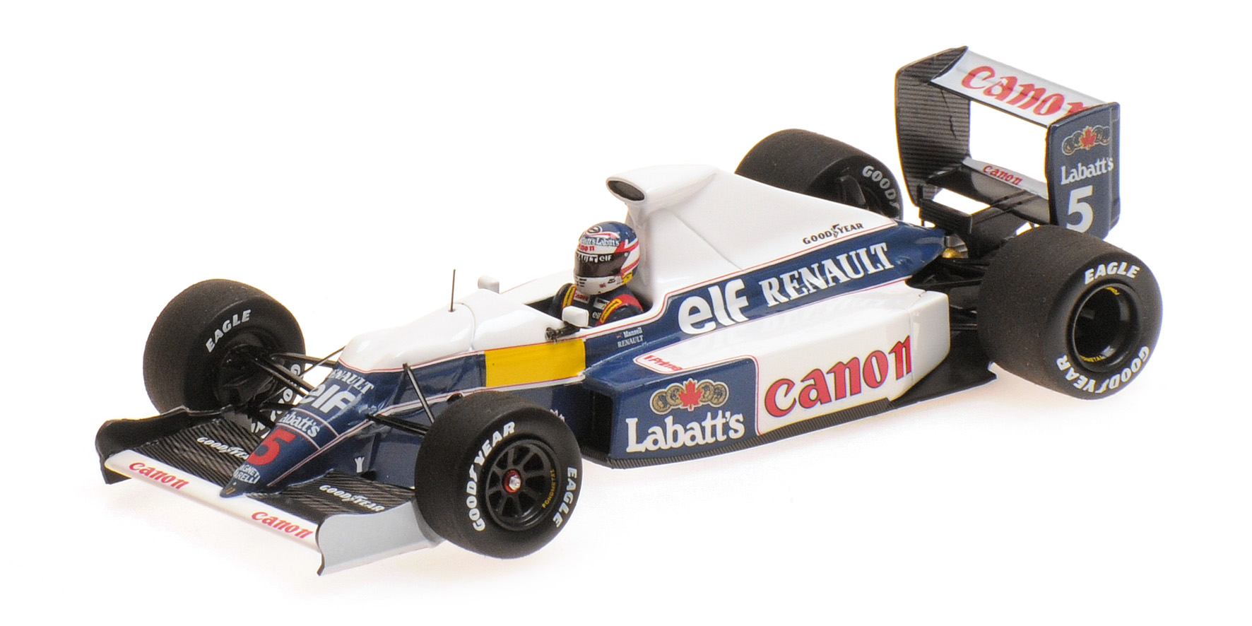 WILLIAMS RENAULT FW13B - NIGEL MANSELL - TEST SESSION