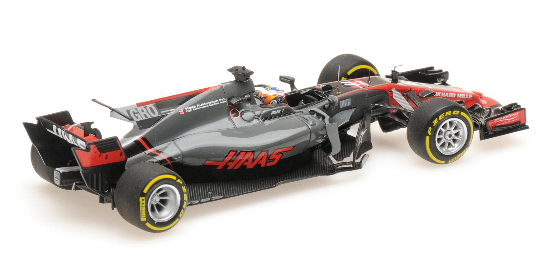 HAAS F1 TEAM FERRARI VF-17 - ROMAIN GROSJEAN - SPANISH GP 2017