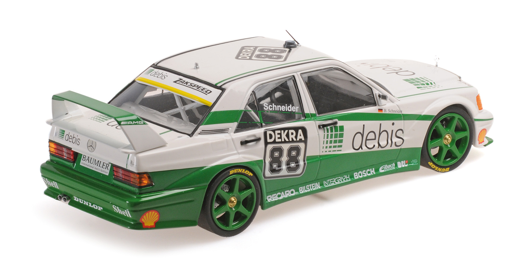 MERCEDES-BENZ 190E 2.5-16 EVO 2 - TEAM ZAKSPEED - BERND SCHNEIDER- DTM 1991