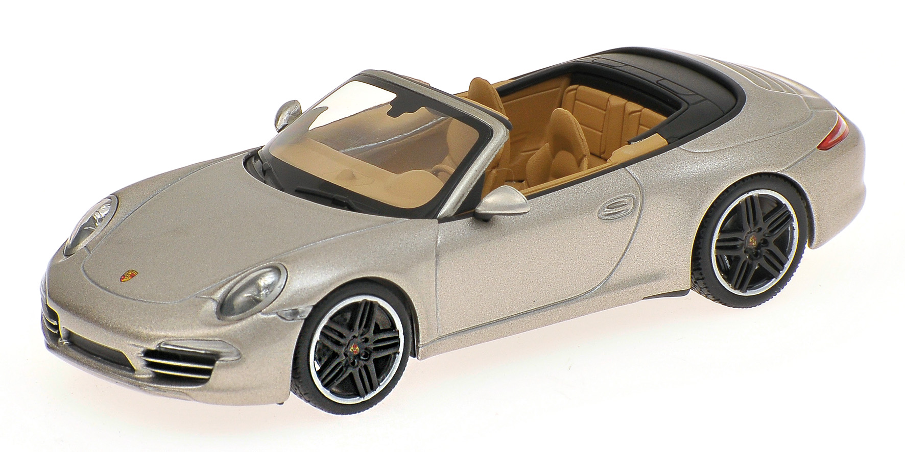 PORSCHE 911 CARRERA S CABRIOLET (991) - 2012 - SILVER
