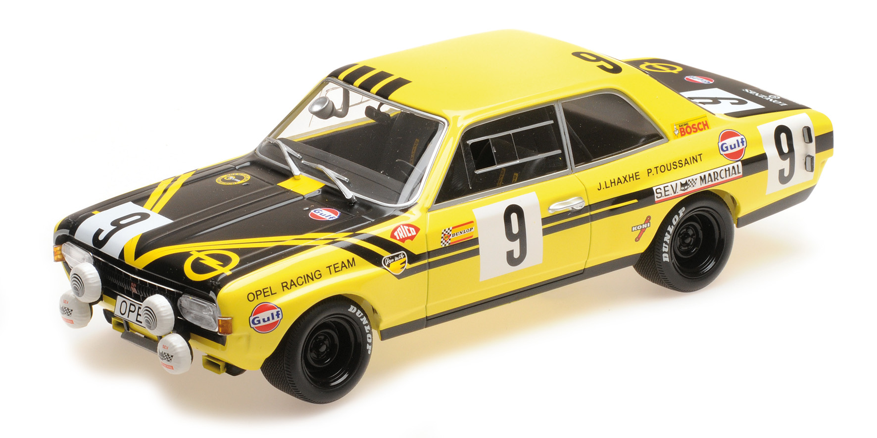 OPEL COMMODORE A STEINMETZ - HAXHE/TOUSSAINT - 24H SPA 1970