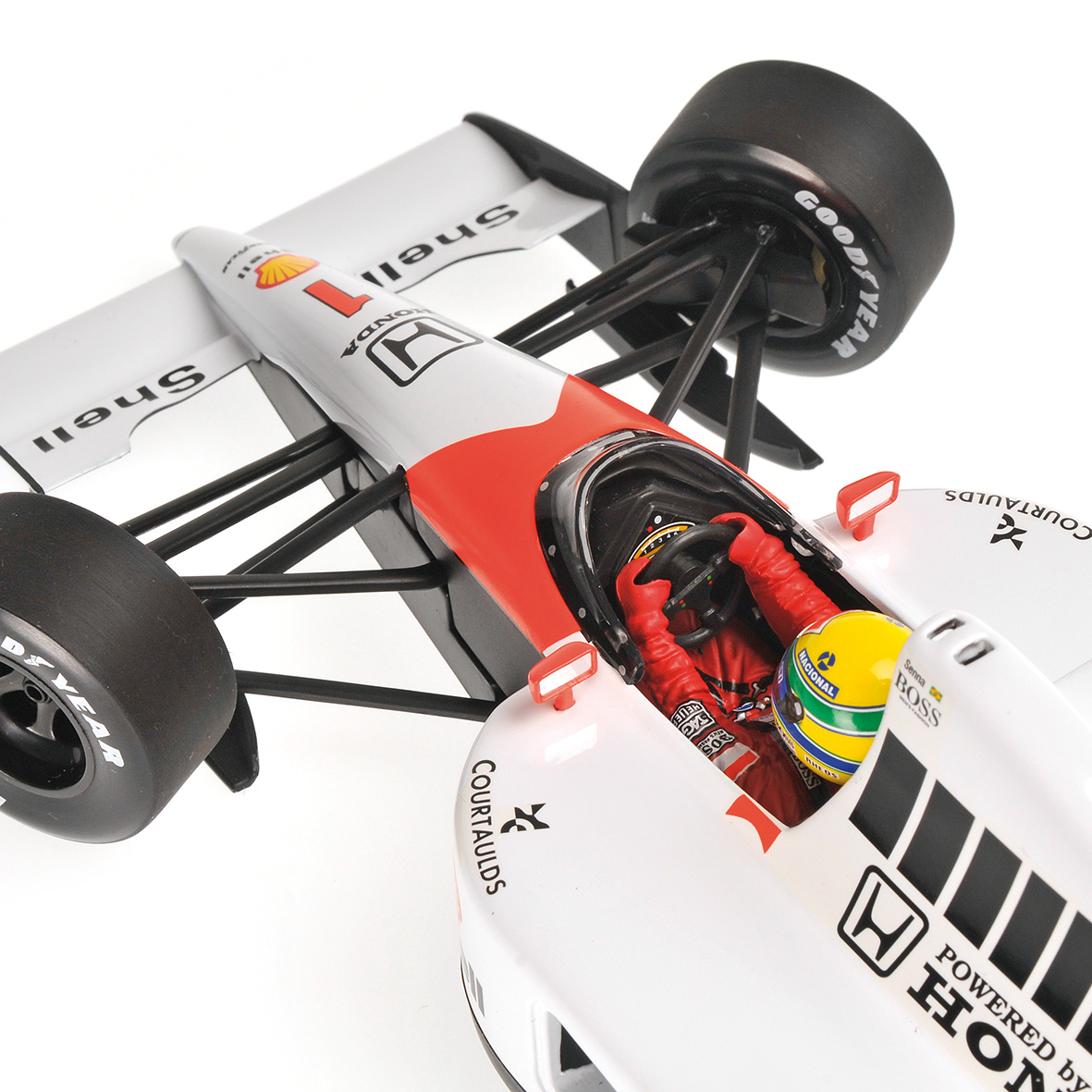 MCLAREN HONDA MP4/6 - AYRTON SENNA - WORLD CHAMPION 1991
