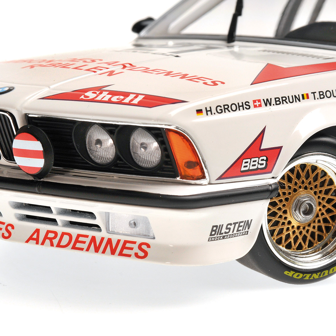 BMW 635 CSI - BRUN MOTORSPORT - GROHS/BRUN/BOUTSEN - SPA 24H 1985
