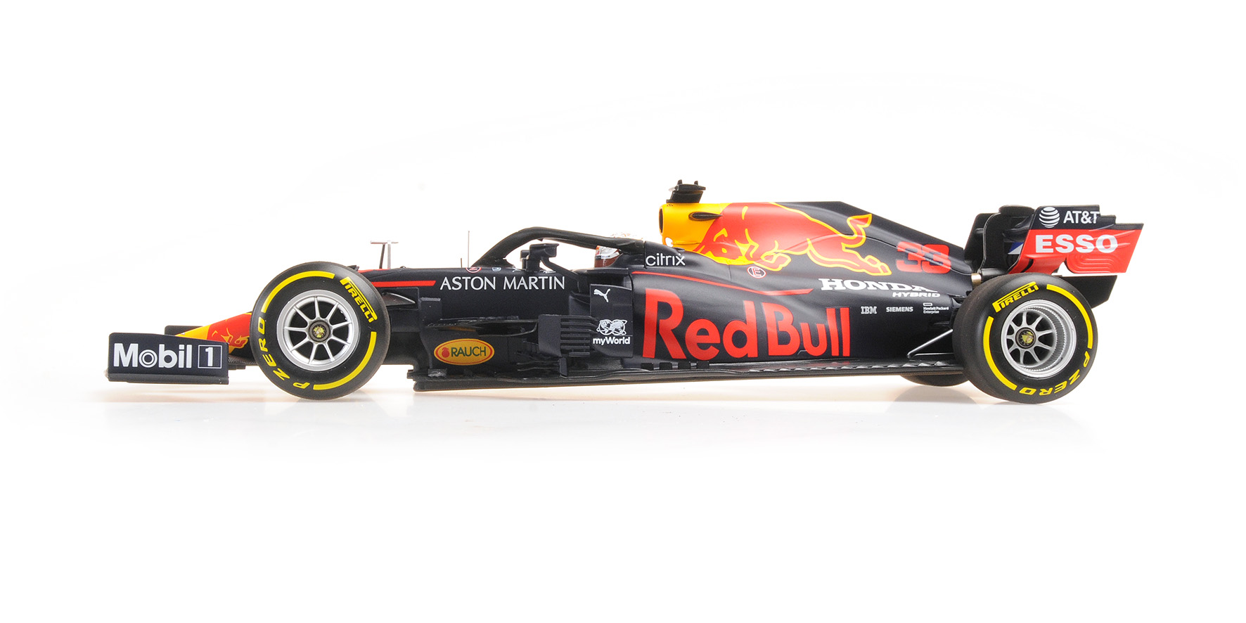 ASTON MARTIN RED BULL RACING RB16 - MAX VERSTAPPEN - WINNER ABU DHABI GP 2020