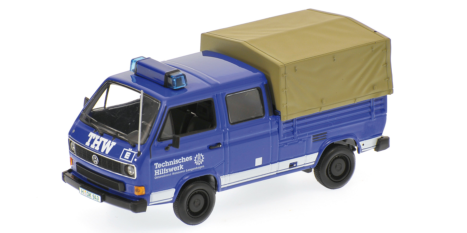 VOLKSWAGEN T3 DOKA-PRITSCHE - 1983 - 'THW'