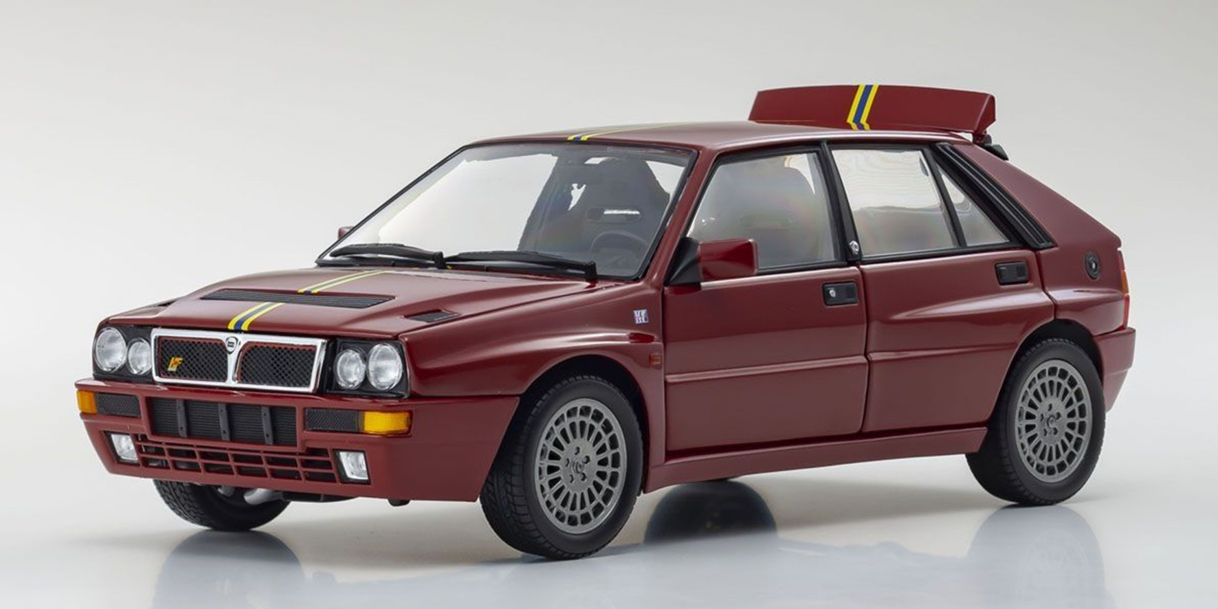 LANCIA DELTA HF INTEGRALE COLLEZIONE - BORDEAUX RED (08343C)