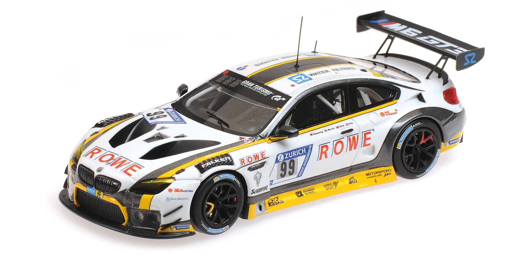 BMW M6 GT3 - ROWE RACING - ENG/MARTIN/BASSENG - 24H NÜRBURGRING 2017