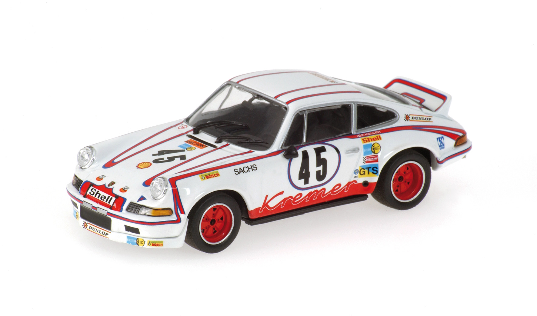 PORSCHE 911 CARRERA RSR 2.8 - KREMER/SCHICKENTANZ/KELLER - TEAM PORSCHE KREMER - 24H LE MANS 1973