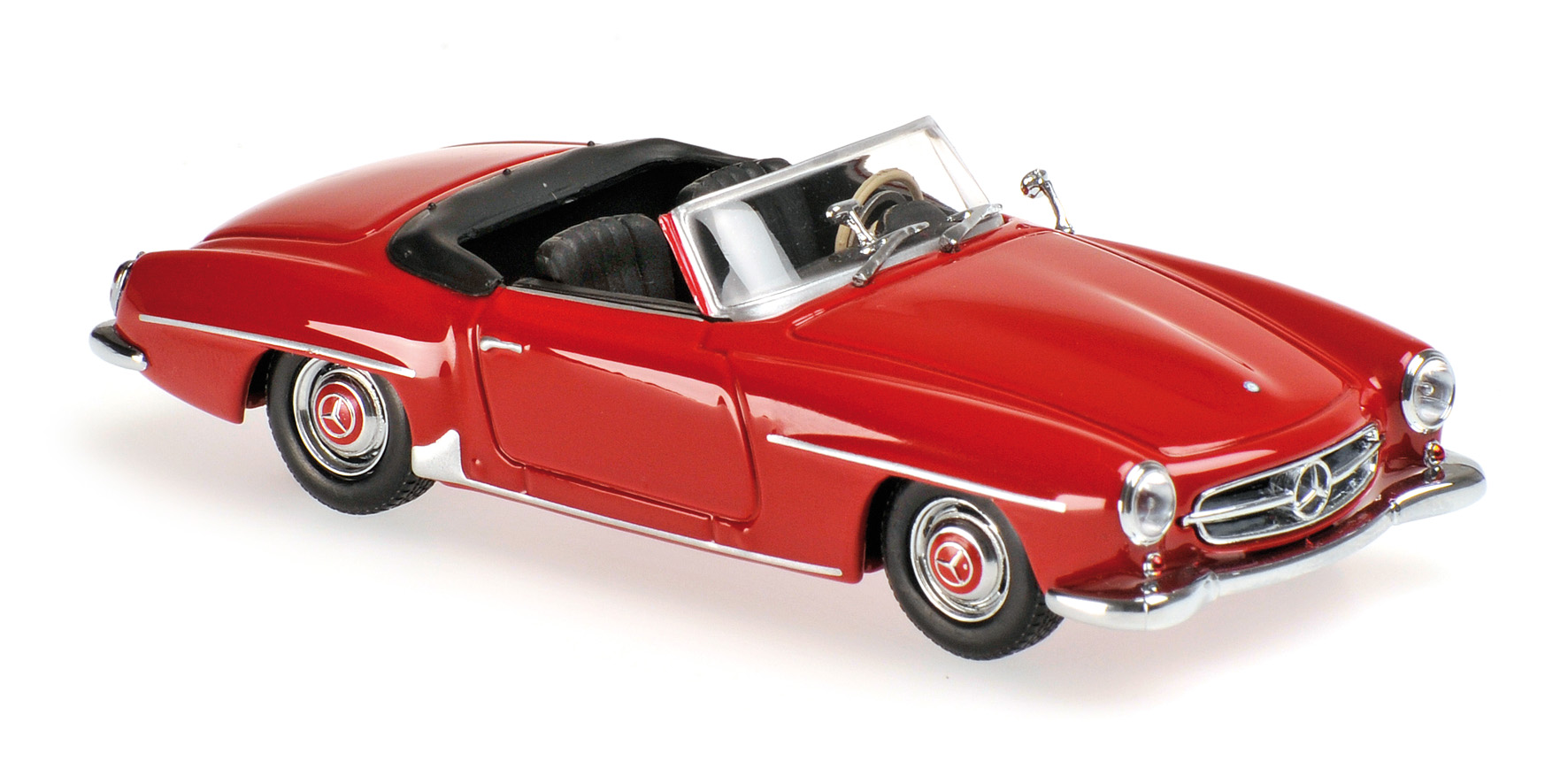 MERCEDES-BENZ 190 SL (W121) - 1955 - DARK RED